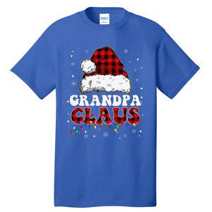 Grandpa Claus Funny Santa Claus Matching Family Pajamas Tall T-Shirt