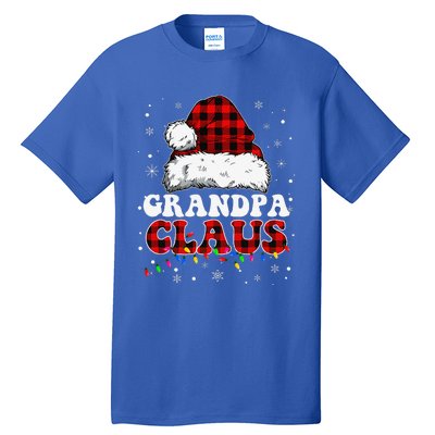 Grandpa Claus Funny Santa Claus Matching Family Pajamas Tall T-Shirt