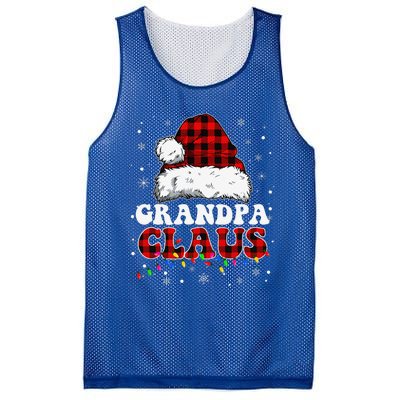 Grandpa Claus Funny Santa Claus Matching Family Pajamas Mesh Reversible Basketball Jersey Tank