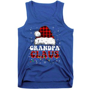 Grandpa Claus Funny Santa Claus Matching Family Pajamas Tank Top