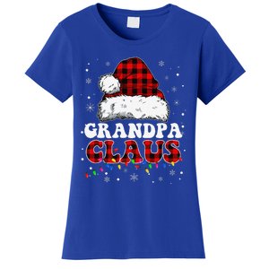 Grandpa Claus Funny Santa Claus Matching Family Pajamas Women's T-Shirt