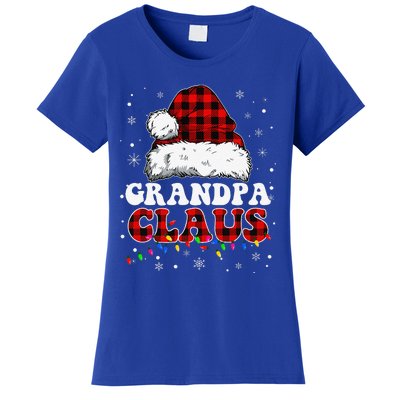 Grandpa Claus Funny Santa Claus Matching Family Pajamas Women's T-Shirt