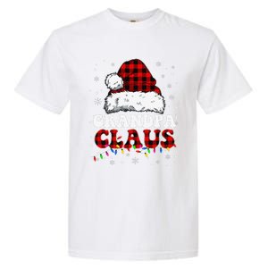 Grandpa Claus Funny Santa Claus Matching Family Pajamas Garment-Dyed Heavyweight T-Shirt