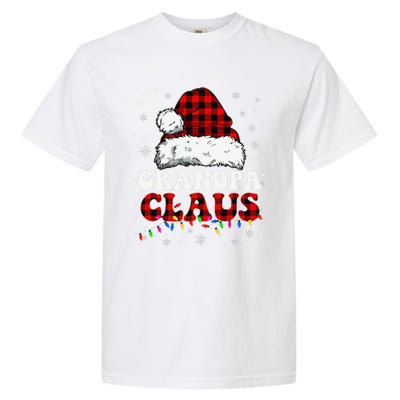 Grandpa Claus Funny Santa Claus Matching Family Pajamas Garment-Dyed Heavyweight T-Shirt