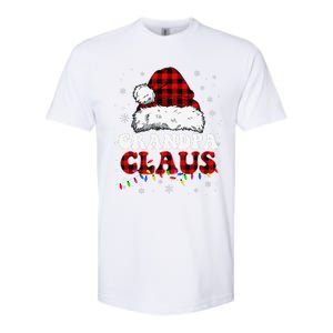 Grandpa Claus Funny Santa Claus Matching Family Pajamas Softstyle CVC T-Shirt