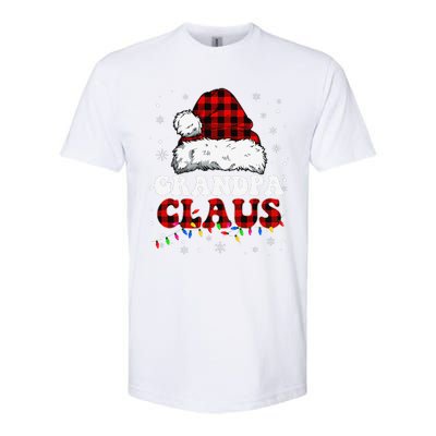 Grandpa Claus Funny Santa Claus Matching Family Pajamas Softstyle CVC T-Shirt