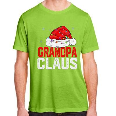 Grandpa Claus Funny Xmas Family Matching Grandpa Christmas Gift Adult ChromaSoft Performance T-Shirt