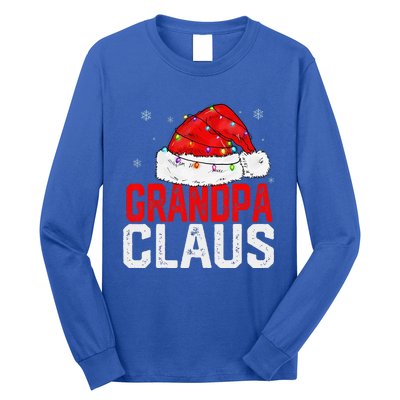 Grandpa Claus Funny Xmas Family Matching Grandpa Christmas Gift Long Sleeve Shirt