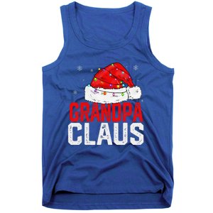 Grandpa Claus Funny Xmas Family Matching Grandpa Christmas Gift Tank Top