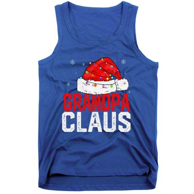 Grandpa Claus Funny Xmas Family Matching Grandpa Christmas Gift Tank Top