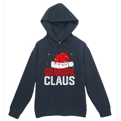 Grandpa Claus Funny Xmas Family Matching Grandpa Christmas Gift Urban Pullover Hoodie