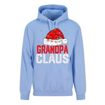 Grandpa Claus Funny Xmas Family Matching Grandpa Christmas Gift Unisex Surf Hoodie