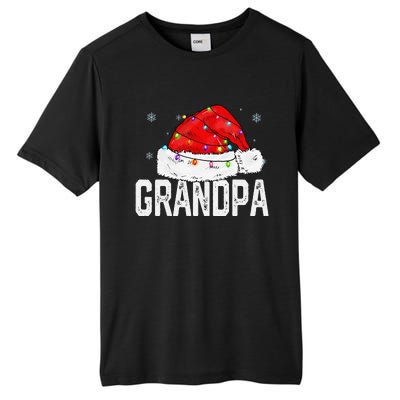 Grandpa Claus Funny Xmas Family Matching Grandpa Christmas Tall Fusion ChromaSoft Performance T-Shirt