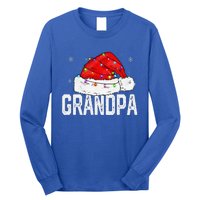 Grandpa Claus Funny Xmas Family Matching Grandpa Christmas Long Sleeve Shirt