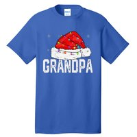 Grandpa Claus Funny Xmas Family Matching Grandpa Christmas Tall T-Shirt