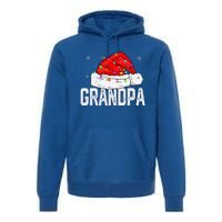 Grandpa Claus Funny Xmas Family Matching Grandpa Christmas Premium Hoodie