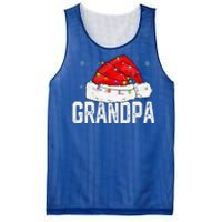 Grandpa Claus Funny Xmas Family Matching Grandpa Christmas Mesh Reversible Basketball Jersey Tank