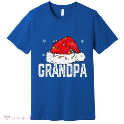 Grandpa Claus Funny Xmas Family Matching Grandpa Christmas Premium T-Shirt