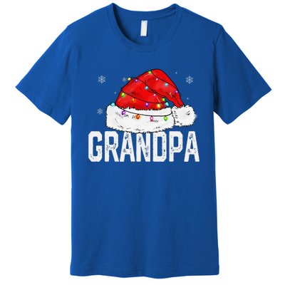 Grandpa Claus Funny Xmas Family Matching Grandpa Christmas Premium T-Shirt