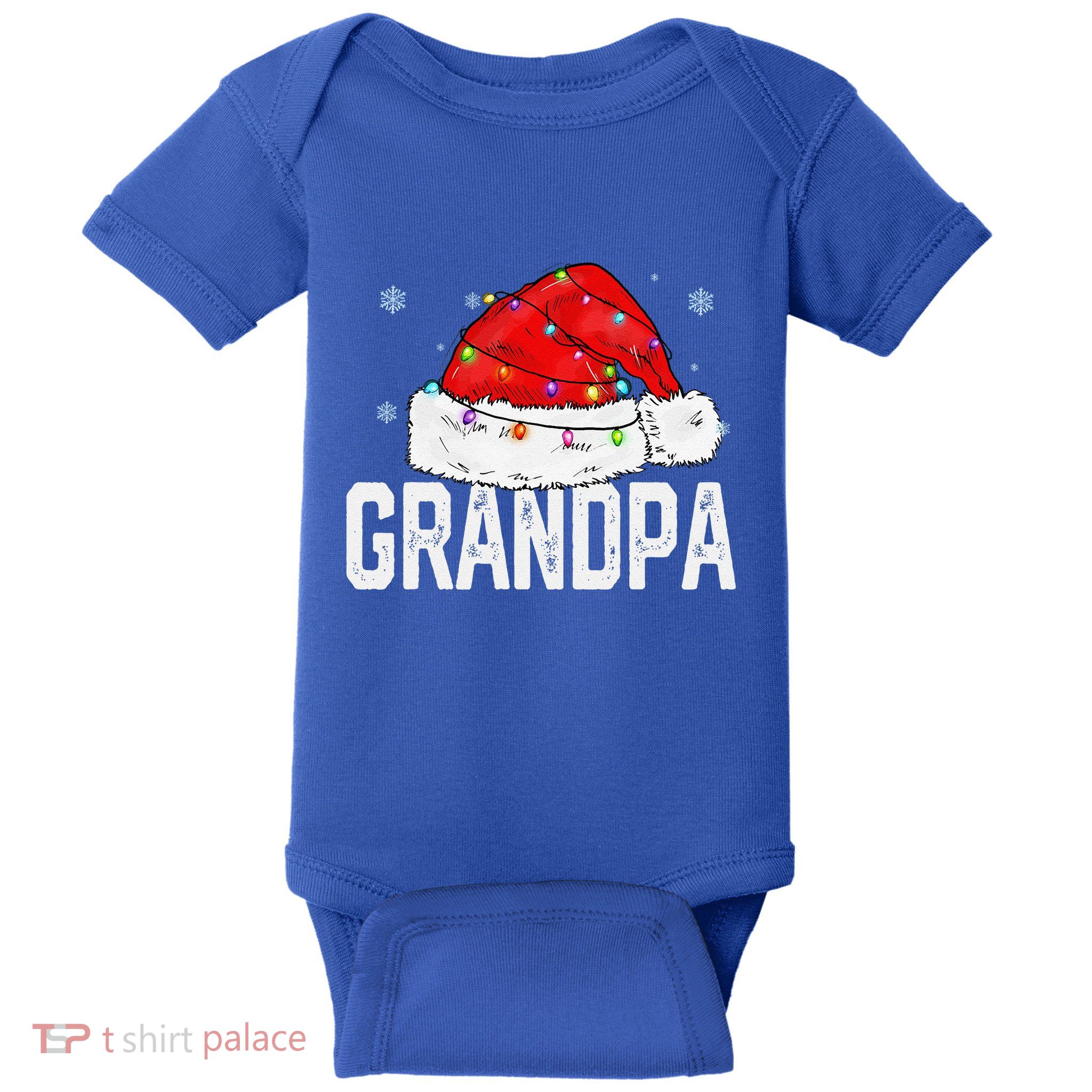 Grandpa Claus Funny Xmas Family Matching Grandpa Christmas Baby Bodysuit