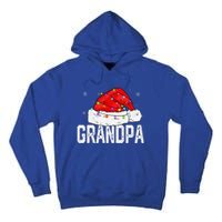 Grandpa Claus Funny Xmas Family Matching Grandpa Christmas Tall Hoodie