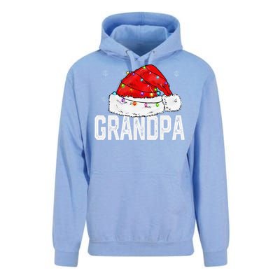 Grandpa Claus Funny Xmas Family Matching Grandpa Christmas Unisex Surf Hoodie