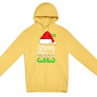 Granny Claus Family Matching Grandma Claus Pajama Merry Xmas Gift Premium Pullover Hoodie