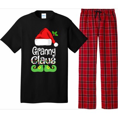 Granny Claus Family Matching Grandma Claus Pajama Merry Xmas Gift Pajama Set