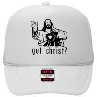 Got Christ Funny Tank Top High Crown Mesh Back Trucker Hat