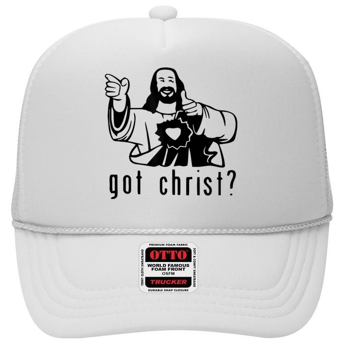 Got Christ Funny Tank Top High Crown Mesh Back Trucker Hat