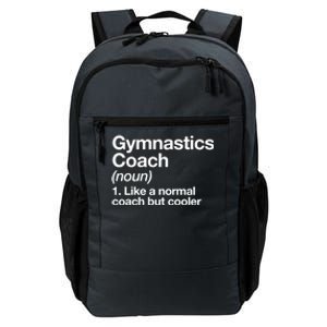 Gymnastics Coach Funny Sports Definition Trainer Instructor Cute Gift Daily Commute Backpack