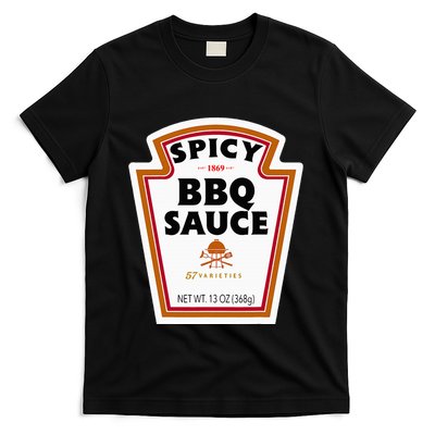 Group Condiments Funny Diy Halloween Costume Bbq Sauce T-Shirt