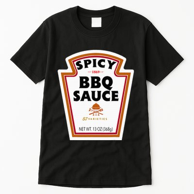 Group Condiments Funny Diy Halloween Costume Bbq Sauce Tall T-Shirt