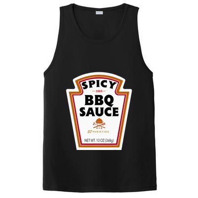 Group Condiments Funny Diy Halloween Costume Bbq Sauce PosiCharge Competitor Tank