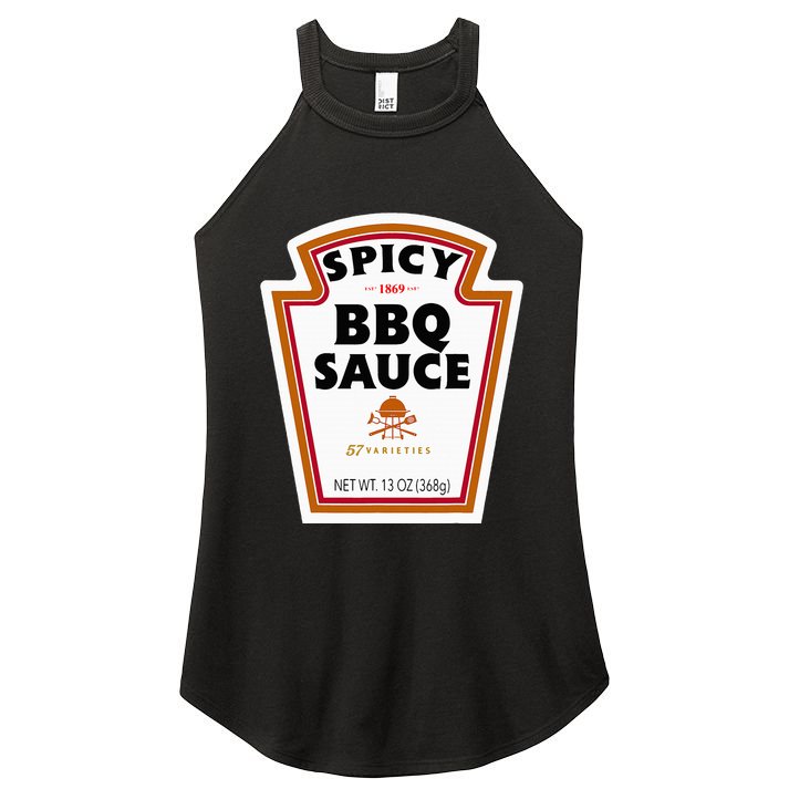 Group Condiments Funny Diy Halloween Costume Bbq Sauce Women's Perfect Tri Rocker Tank