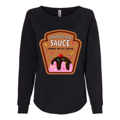 Group Condiments Funny Diy Halloween Costume Chocolate Sauce Womens California Wash Sweatshirt