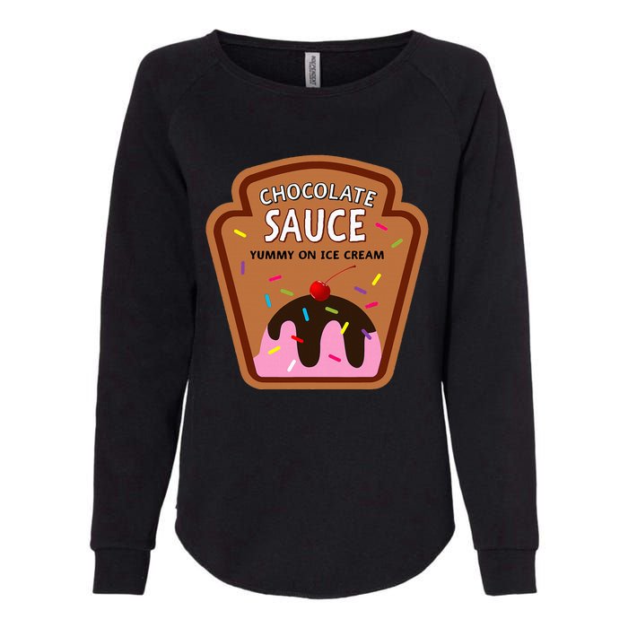 Group Condiments Funny Diy Halloween Costume Chocolate Sauce Womens California Wash Sweatshirt