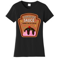 Group Condiments Funny Diy Halloween Costume Chocolate Sauce Women's T-Shirt