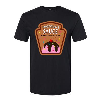 Group Condiments Funny Diy Halloween Costume Chocolate Sauce Softstyle CVC T-Shirt