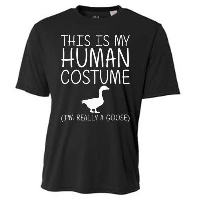 Goose Costume Fun DIY Halloween Gift for Waterfowl Lovers Cooling Performance Crew T-Shirt