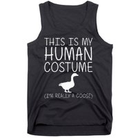 Goose Costume Fun DIY Halloween Gift for Waterfowl Lovers Tank Top