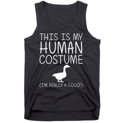 Goose Costume Fun DIY Halloween Gift for Waterfowl Lovers Tank Top