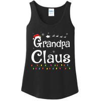 Grandpa Claus Funny Family Santa Pajamas Christmas Idea  Ladies Essential Tank