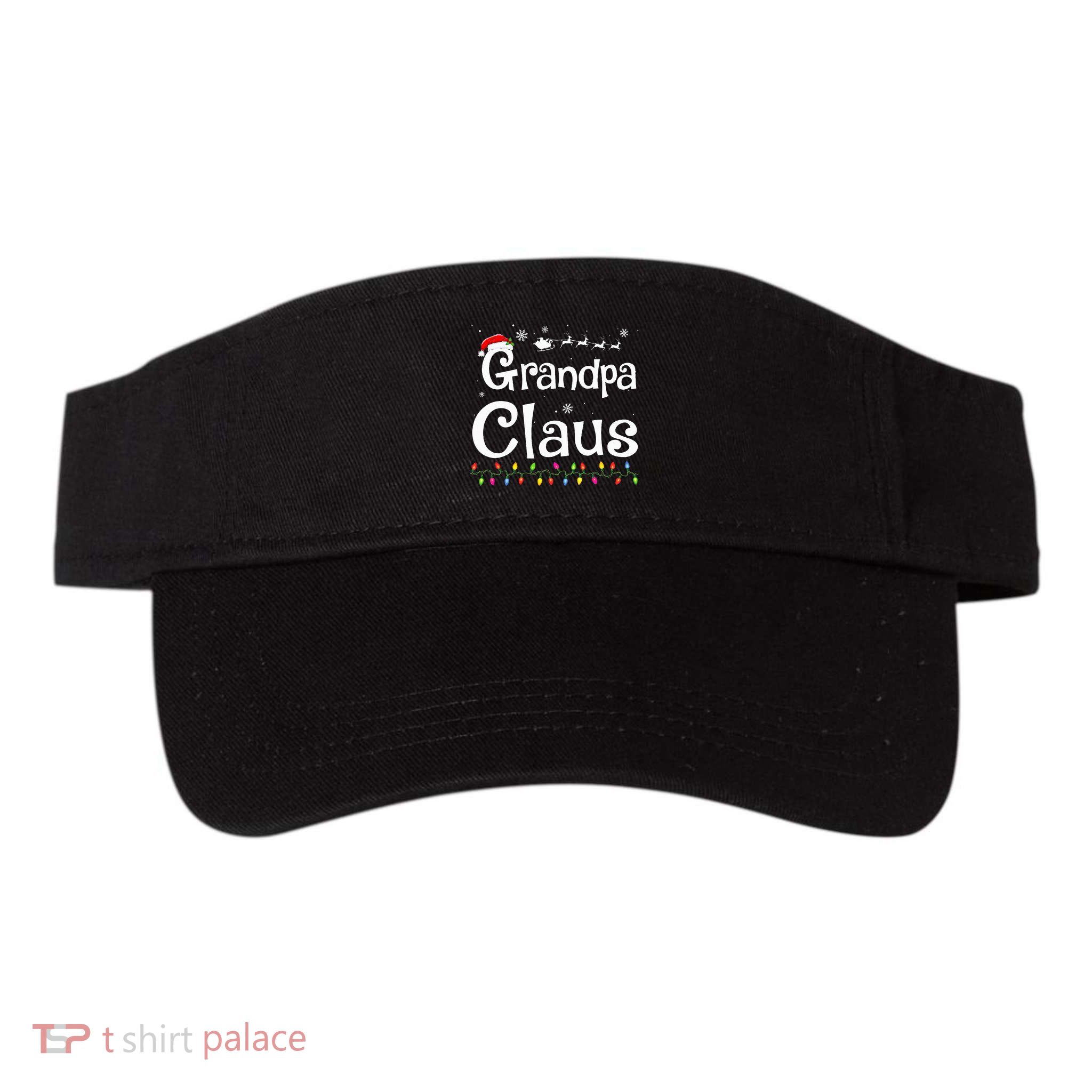 Grandpa Claus Funny Family Santa Pajamas Christmas Idea  Visor
