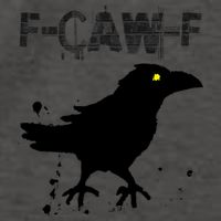  Grunge Coffee F-CAW-F Crow Adult Humor Graphic  Vector Backpack