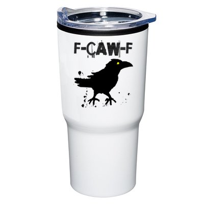  Grunge Coffee F-CAW-F Crow Adult Humor Graphic  Tumbler