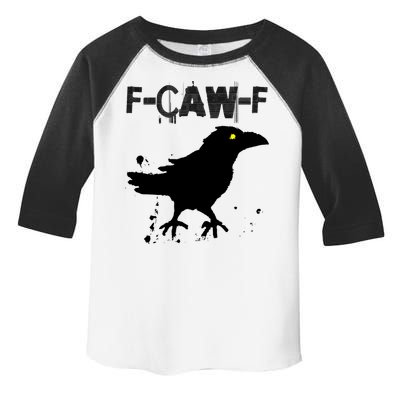  Grunge Coffee F-CAW-F Crow Adult Humor Graphic  Toddler Fine Jersey T-Shirt