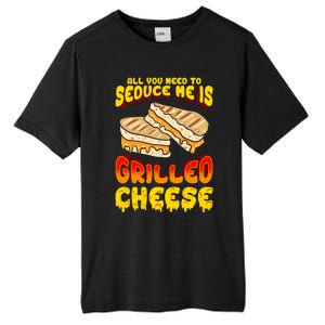 Grilled Cheese Foodie Gift Campfire Toaster Sandwich Graphic Gift Tall Fusion ChromaSoft Performance T-Shirt