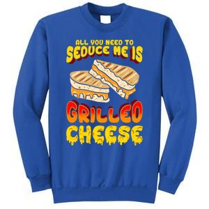 Grilled Cheese Foodie Gift Campfire Toaster Sandwich Graphic Gift Sweatshirt