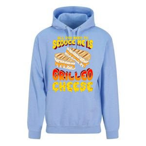 Grilled Cheese Foodie Gift Campfire Toaster Sandwich Graphic Gift Unisex Surf Hoodie